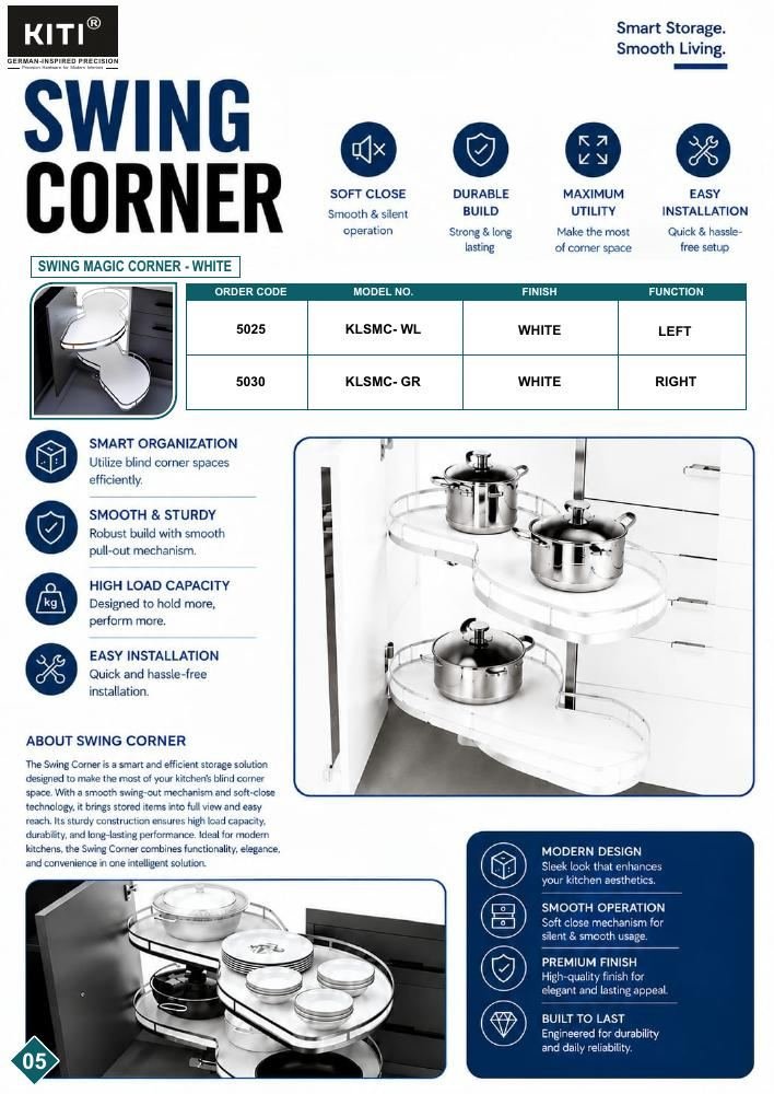 Swing Corner from KITI Locks
