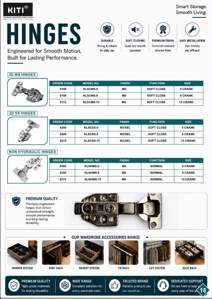 Corner Hinges